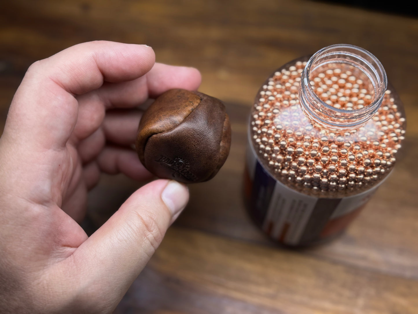 Leather Stress Ball